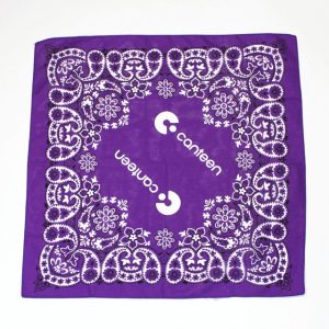 purple canteen bandanna