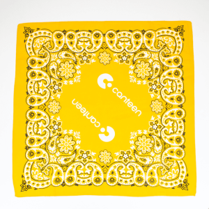 Mexican design bandanna - Yellow